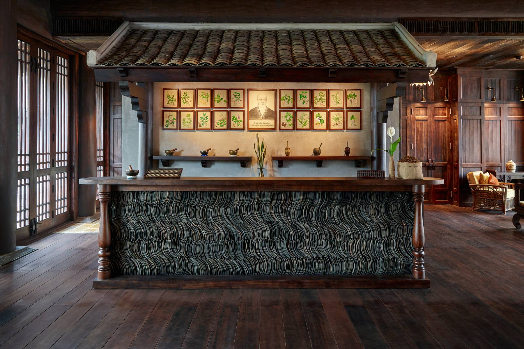 Into an Ancient Palace inspired by Tran Dynasty 13th century